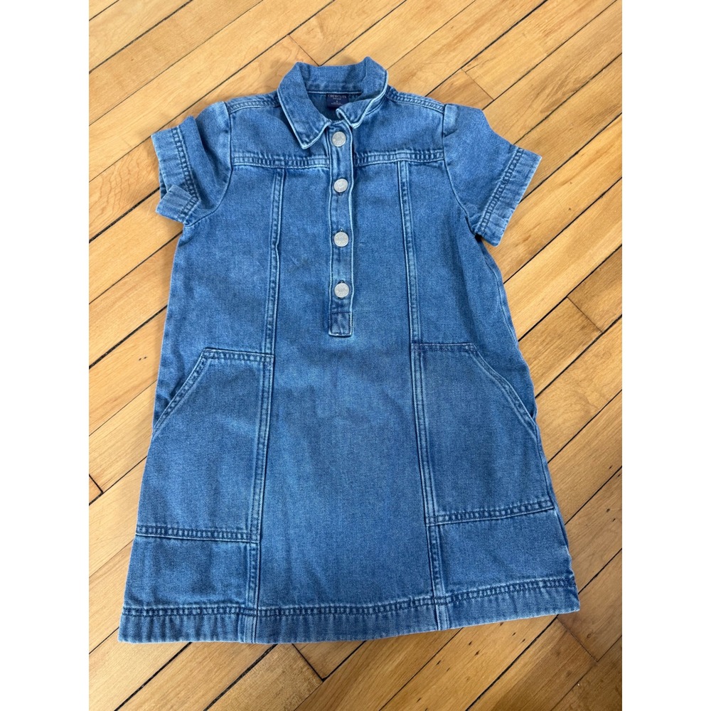 Crewcuts by J.crew denim blue dress youth‎
